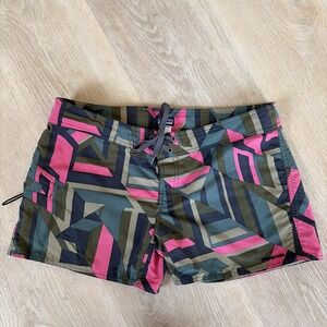 Patagonia Wavefarer Board Shorts Swimwear Water Repellant Women's 12 Multicolor